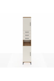 Hyperion Dolap 4 Raflı 3 Çekmeceli 2 Kapaklı 44x44x243 Çam-Aytaşı