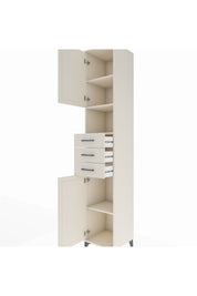 Hyperion Dolap 4 Raflı 3 Çekmeceli 2 Kapaklı 44x44x243 Aytaşı-Aytaşı