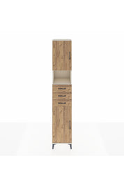 Hyperion Dolap 4 Raflı 3 Çekmeceli 2 Kapaklı 44x44x243 Aytaşı-Çam