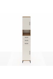 Hyperion Dolap 4 Raflı 3 Çekmeceli 2 Kapaklı 44x44x243 Çam-Aytaşı