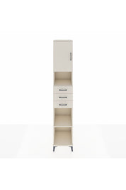 Hyperion Dolap 4 Raflı 3 Çekmeceli Tek Kapaklı 44x44x243 Aytaşı-Aytaşı