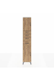 Hyperion Dolap 3 Raflı 4 Çekmeceli 2 Kapaklı 44x44x243 Aytaşı-Çam