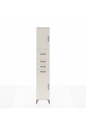 Hyperion Dolap 3 Raflı 4 Çekmeceli 2 Kapaklı 44x44x243 Aytaşı-Aytaşı