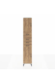 Hyperion Dolap 3 Raflı 4 Çekmeceli 2 Kapaklı 44x44x243 Aytaşı-Çam