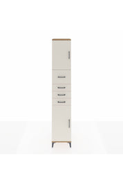 Hyperion Dolap 3 Raflı 4 Çekmeceli 2 Kapaklı 44x44x243 Çam-Aytaşı