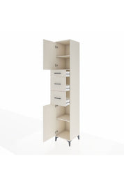 Hyperion Dolap 3 Raflı 3 Çekmeceli 2 Kapaklı 44x44x243 Aytaşı-Aytaşı