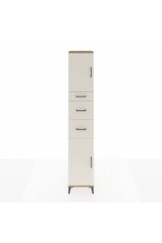 Hyperion Dolap 3 Raflı 3 Çekmeceli 2 Kapaklı 44x44x243 Çam-Aytaşı