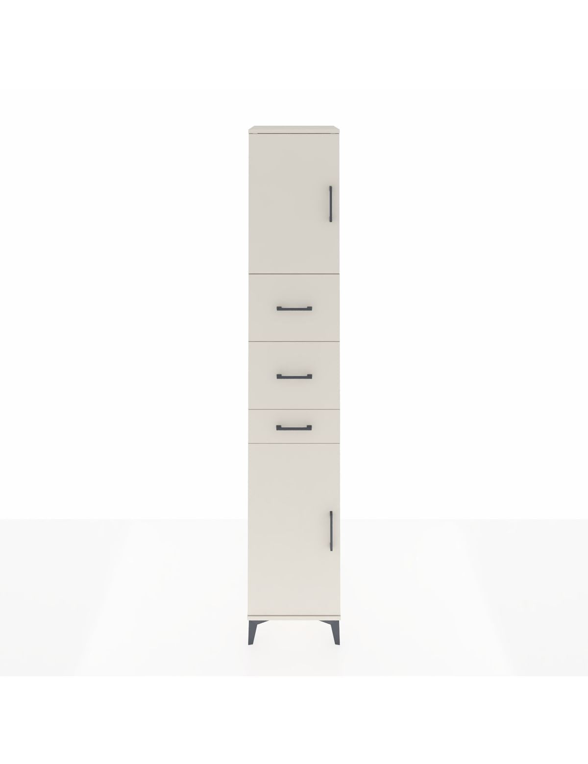 Hyperion Dolap 3 Raflı 3 Çekmeceli 2 Kapaklı 44x44x243 Aytaşı-Aytaşı