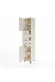 Hyperion Dolap 3 Raflı 3 Çekmeceli 2 Kapaklı 44x44x243 Aytaşı-Aytaşı