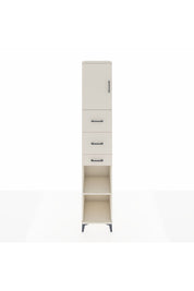 Hyperion Dolap 3 Raflı 3 Çekmeceli Tek Kapaklı 44x44x243 Aytaşı-Aytaşı