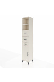 Hyperion Dolap 3 Raflı 3 Çekmeceli Tek Kapaklı 44x44x243 Aytaşı-Aytaşı