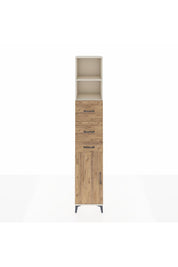 Hyperion Dolap 3 Raflı 3 Çekmeceli Tek Kapaklı 44x44x243 Aytaşı-Çam