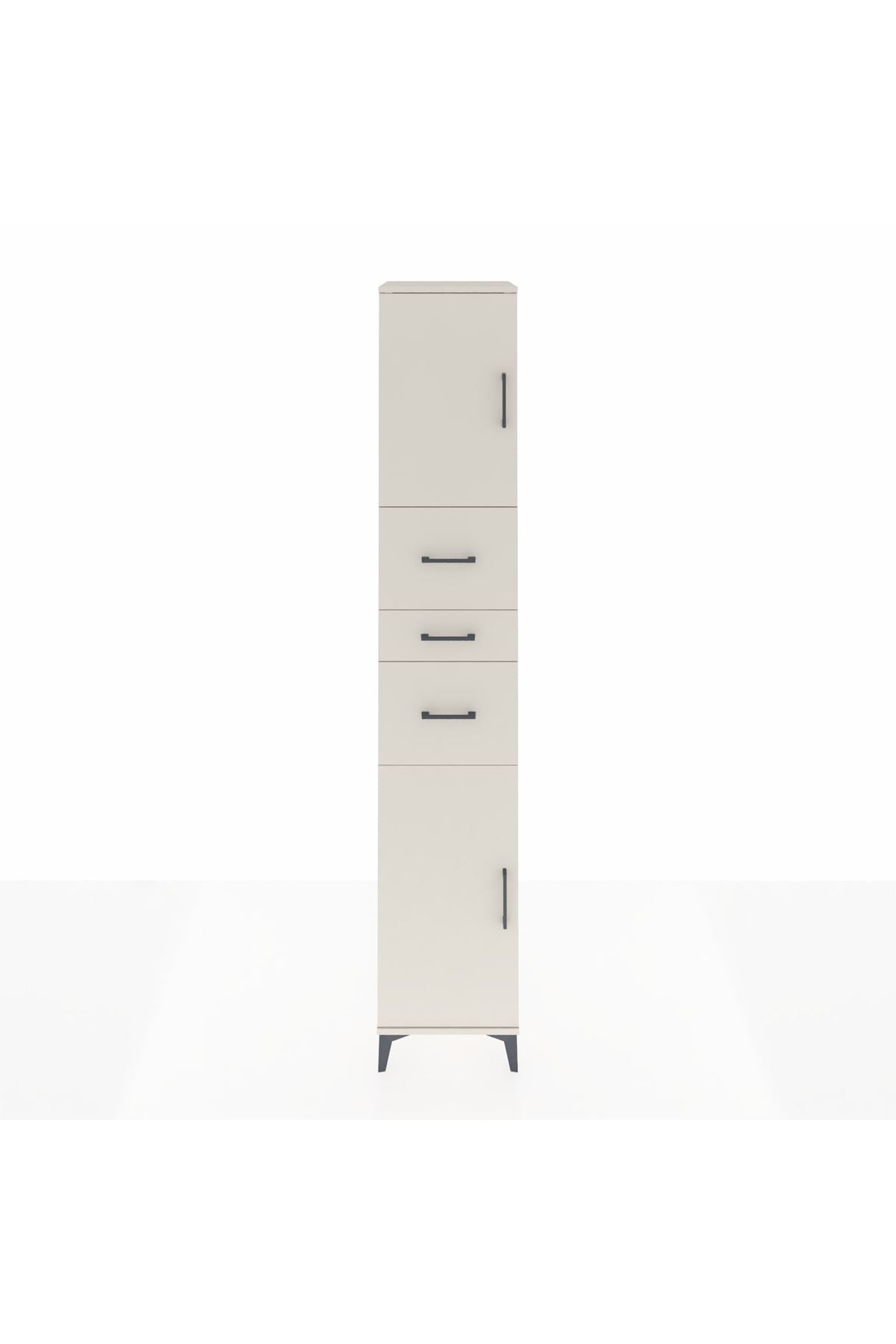 Hyperion Dolap 3 Raflı 3 Çekmeceli 2 Kapaklı 44x44x243 Aytaşı-Aytaşı