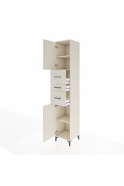 Hyperion Dolap 3 Raflı 3 Çekmeceli 2 Kapaklı 44x44x243 Aytaşı-Aytaşı