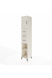 Hyperion Dolap 3 Raflı 3 Çekmeceli Tek Kapaklı 44x44x243 Aytaşı-Aytaşı