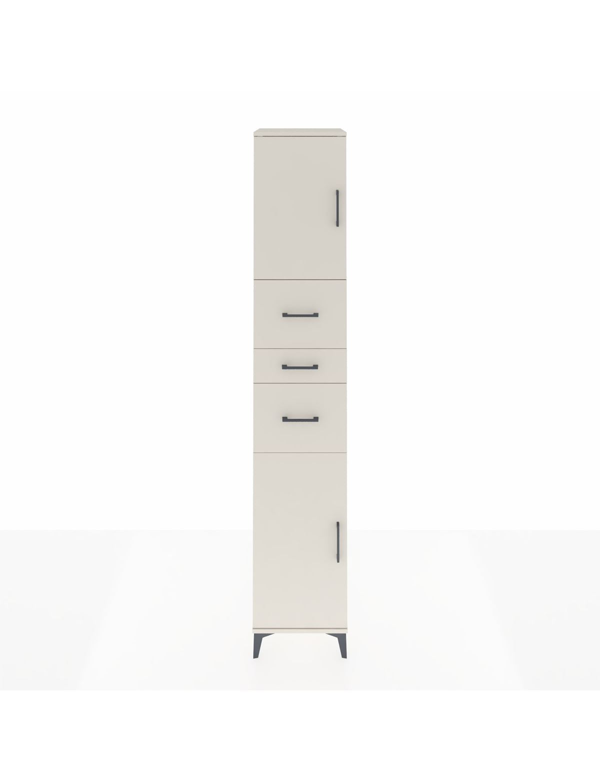 Hyperion Dolap 3 Raflı 3 Çekmeceli 2 Kapaklı 44x44x243 Aytaşı-Aytaşı