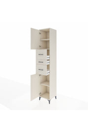 Hyperion Dolap 3 Raflı 3 Çekmeceli 2 Kapaklı 44x44x243 Aytaşı-Aytaşı