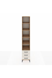 Hyperion Dolap 5 Raflı 3 Çekmeceli 44x44x243 Çam-Aytaşı