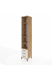 Hyperion Dolap 5 Raflı 3 Çekmeceli 44x44x243 Çam-Aytaşı