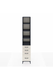 Hyperion Dolap 4 Raflı 4 Çekmeceli 44x44x243 Antrasit-Aytaşı