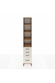 Hyperion Dolap 4 Raflı 4 Çekmeceli 44x44x243 Çam-Aytaşı