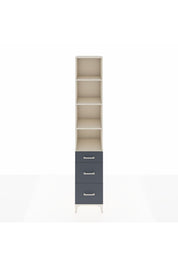 Hyperion Dolap 4 Raflı 3 Çekmeceli 44x44x243 Aytaşı-Antrasit