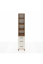 Hyperion Dolap 4 Raflı 3 Çekmeceli 44x44x243 Çam-Aytaşı