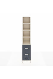 Hyperion Dolap 4 Raflı 3 Çekmeceli 44x44x243 Aytaşı-Antrasit