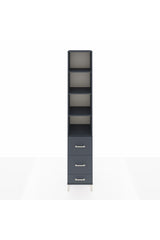 Hyperion Dolap 4 Raflı 3 Çekmeceli 44x44x243