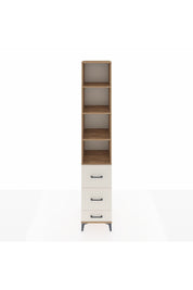 Hyperion Dolap 4 Raflı 3 Çekmeceli 44x44x243 Çam-Aytaşı