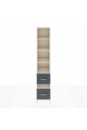 Hyperion Dolap 5 Raflı 2 Çekmeceli 44x44x243 Aytaşı-Antrasit