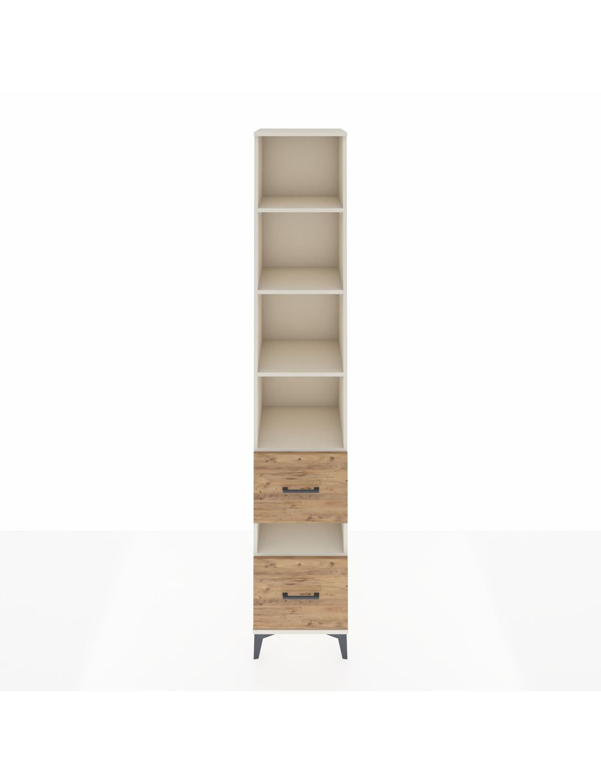 Hyperion Dolap 5 Raflı 2 Çekmeceli 44x44x243 Aytaşı-Çam