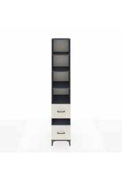 Hyperion Dolap 5 Raflı 2 Çekmeceli 44x44x243 Antrasit-Aytaşı