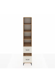 Hyperion Dolap 5 Raflı 2 Çekmeceli 44x44x243 Çam-Aytaşı