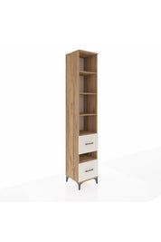 Hyperion Dolap 5 Raflı 2 Çekmeceli 44x44x243 Çam-Aytaşı
