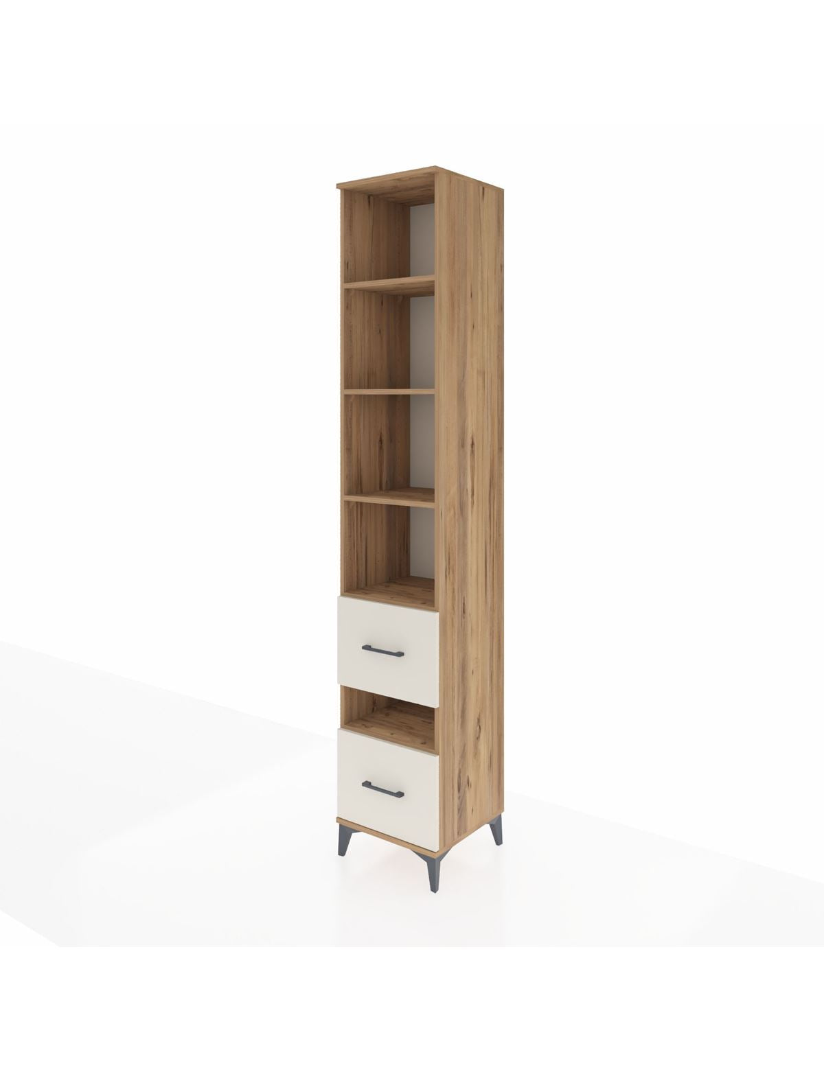 Hyperion Dolap 5 Raflı 2 Çekmeceli 44x44x243 - S64M199V7B