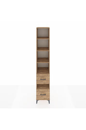Hyperion Dolap 5 Raflı 2 Çekmeceli 44x44x243 Çam-Çam