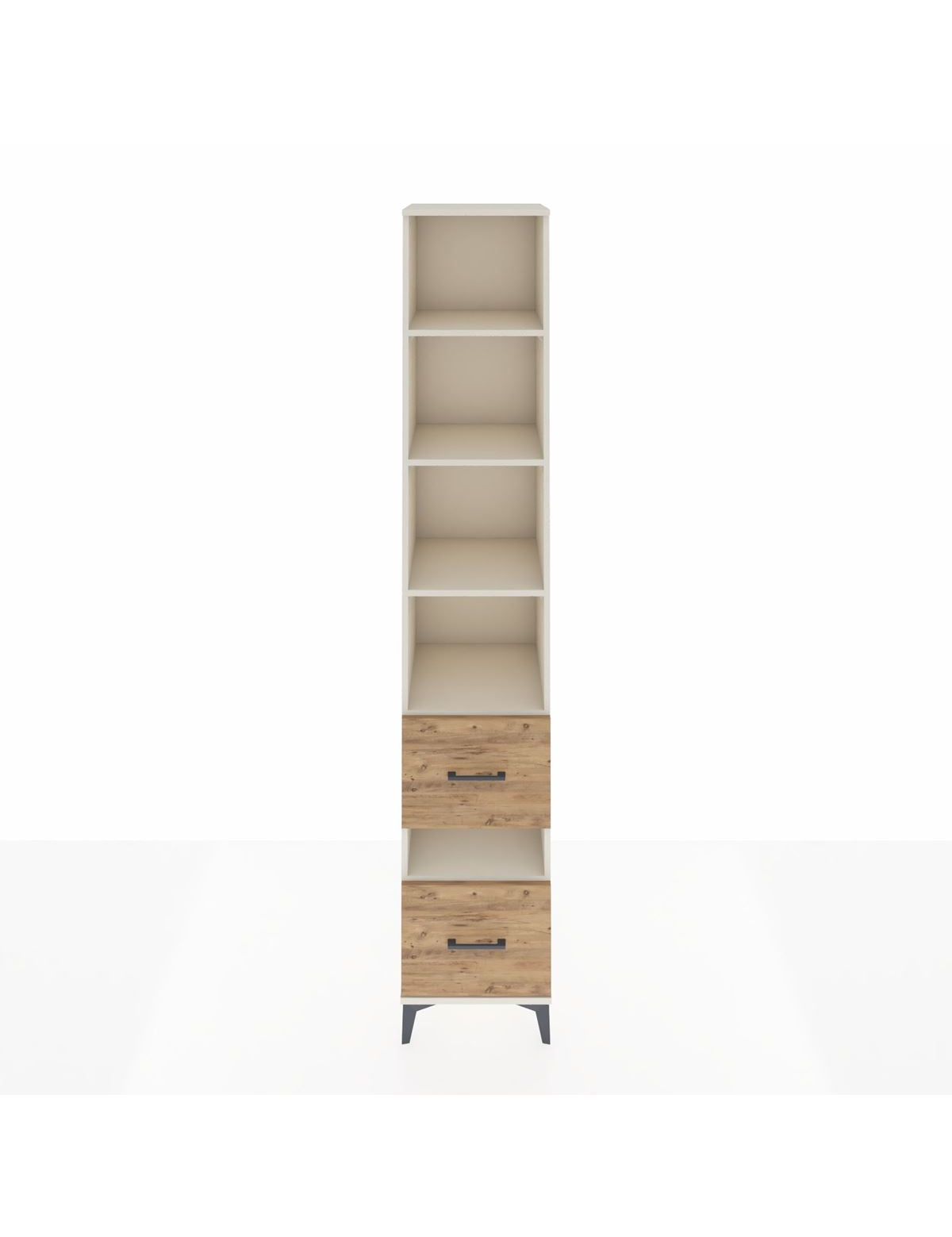 Hyperion Dolap 5 Raflı 2 Çekmeceli 44x44x243 Aytaşı-Çam