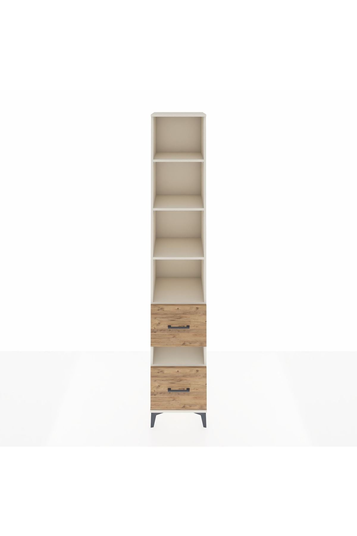 Hyperion Dolap 5 Raflı 2 Çekmeceli 44x44x243 Aytaşı-Çam