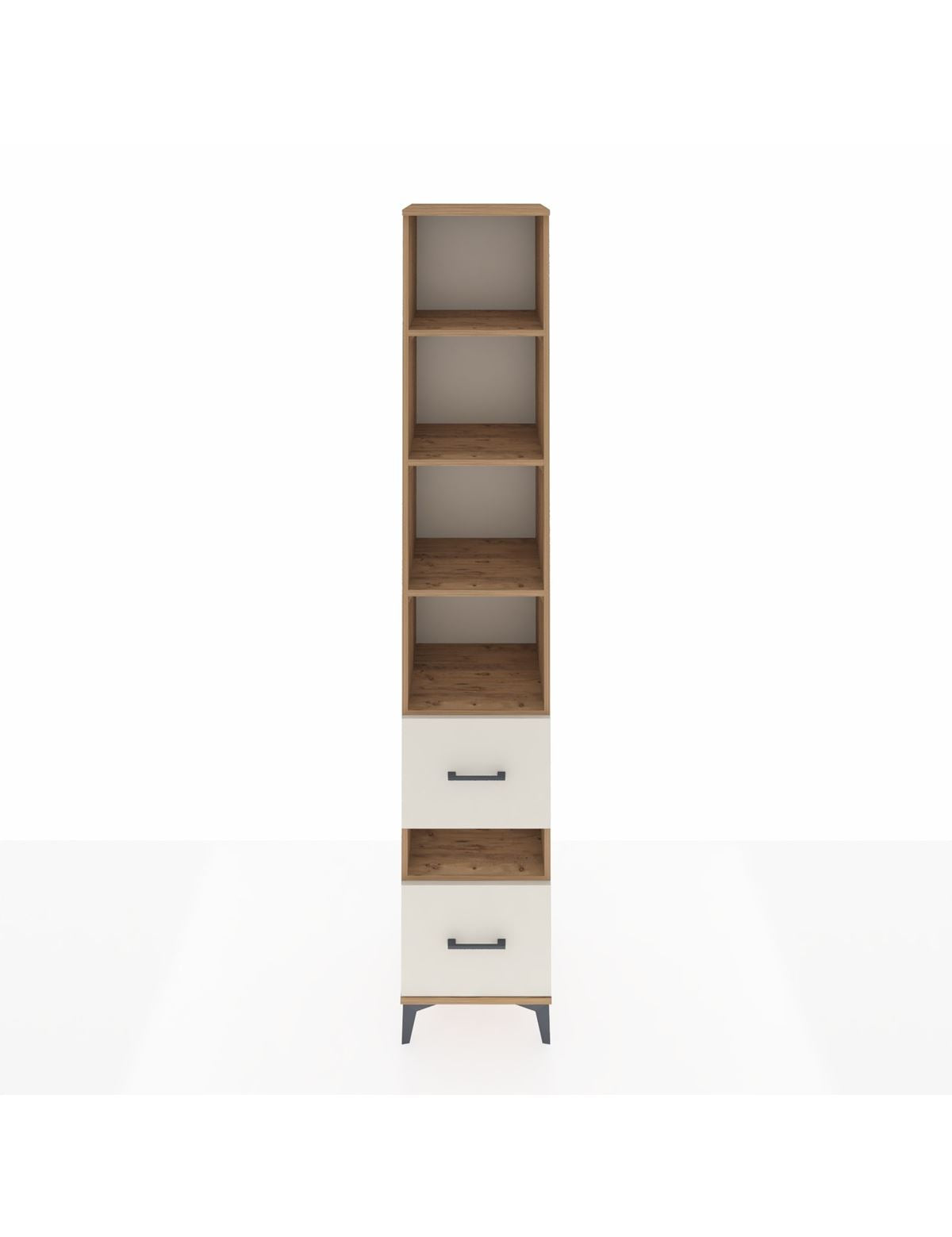 Hyperion Dolap 5 Raflı 2 Çekmeceli 44x44x243 Çam-Aytaşı