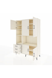 Hyperion Dolap 9 Raflı 3 Çekmeceli 5 Kapaklı 132x44x195 Aytaşı-Aytaşı/Aytaşı