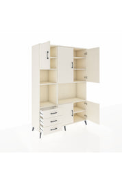 Hyperion Dolap 9 Raflı 3 Çekmeceli 5 Kapaklı 132x44x195 Aytaşı-Aytaşı/Aytaşı