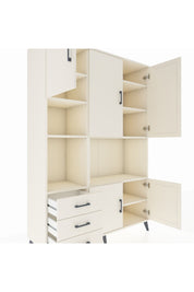 Hyperion Dolap 9 Raflı 3 Çekmeceli 5 Kapaklı 132x44x195 Aytaşı-Aytaşı/Aytaşı