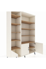 Hyperion Dolap 10 Raflı 3 Kapaklı 132x44x195 Aytaşı-Aytaşı/Çam