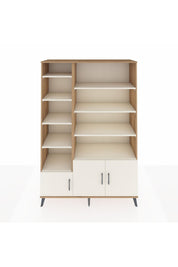 Hyperion Dolap 10 Raflı 3 Kapaklı 132x44x195 Çam-Aytaşı/Aytaşı