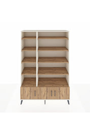 Hyperion Dolap 10 Raflı 3 Kapaklı 132x44x195 Aytaşı-Çam/Çam