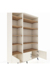 Hyperion Dolap 10 Raflı 3 Kapaklı 132x44x195 Aytaşı-Aytaşı/Çam