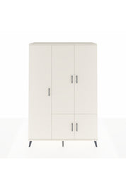 Hyperion Dolap 7 Raflı 5 Kapaklı Tek Askılı 132x44x195 Aytaşı-Aytaşı/Aytaşı