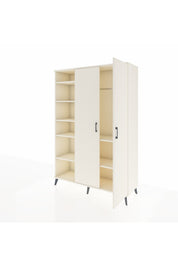 Hyperion Dolap 7 Raflı 2 Kapaklı Tek Askılı 132x44x195 Aytaşı-Aytaşı/Aytaşı