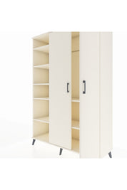 Hyperion Dolap 7 Raflı 2 Kapaklı Tek Askılı 132x44x195 Aytaşı-Aytaşı/Aytaşı